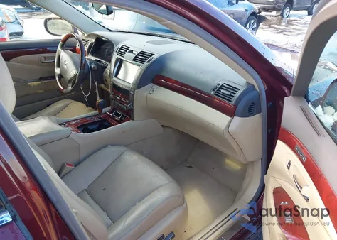 2009 Lexus Ls 460 из США, поврежденный, VIN JTHBL46F395087426